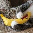 Yeowww Cat Toys with Organic Catnip Made in USA, Banana Cat Toy