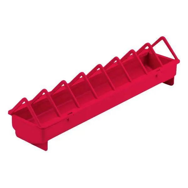 Little Giant Plastic Poultry Trough Feeder Wide Spacing, 20-Inch Little Giant