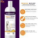 Piccardmeds4pets White-Stuff Coat Whitening Shampoo 12 oz. Piccard Meds 4 Pets