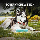 Playology Squeaky All Natural Chicken Chew Stick for Dogs, Large PLAYOLOGY