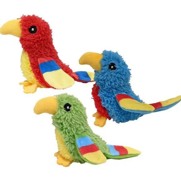 SPOT Love Earth Parrot With Catnip Assorted Cat Toy SPOT