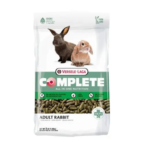 Versele-Laga Complete All-in-One Nutrition Adult Rabbit Food 3lbs. Versele-Laga