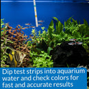 API 5-IN-1 Test Strips Freshwater and Saltwater Aquarium 25-Count Box API