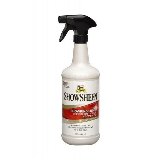 Absorbine Horse ShowSheen Hair Polish & Detangler Spray 32 oz. Absorbine