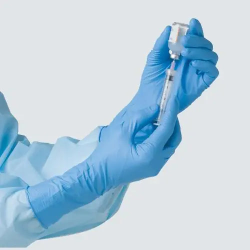 Ambitex Non-Sterile Powder-Free Nitrile Exam Gloves 100CT, Medium Ambitex
