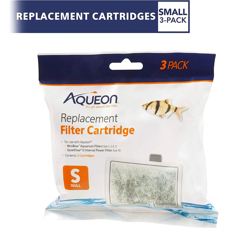 Aqueon Filter Cartridge Small 3-Pack Aqueon