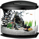 Aqueon LED MiniBow Aquarium Kit with SmartClean Technology Black 5 Gallons Aqueon