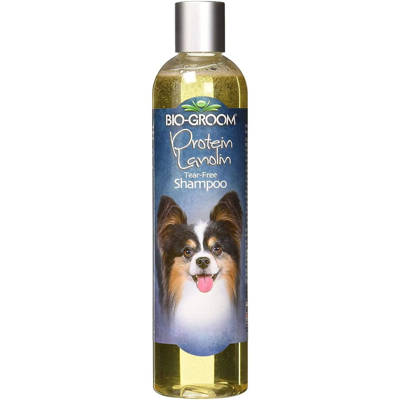 Bio-Groom Protein Lanolin Tearless Shampoo 12 oz. Safe for Puppies Bio-Groom