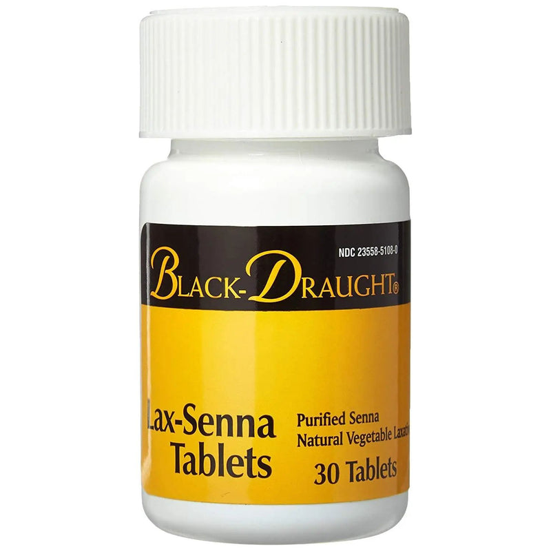 Black Draught Lax-Senna Tablets 30 CT 2-Pack Oakhurst