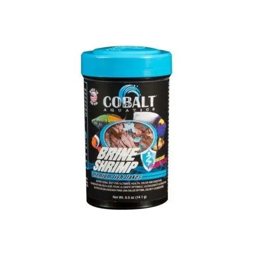 Cobalt Brine Shrimp Premium Fish Flakes 0.5 oz. Cobalt