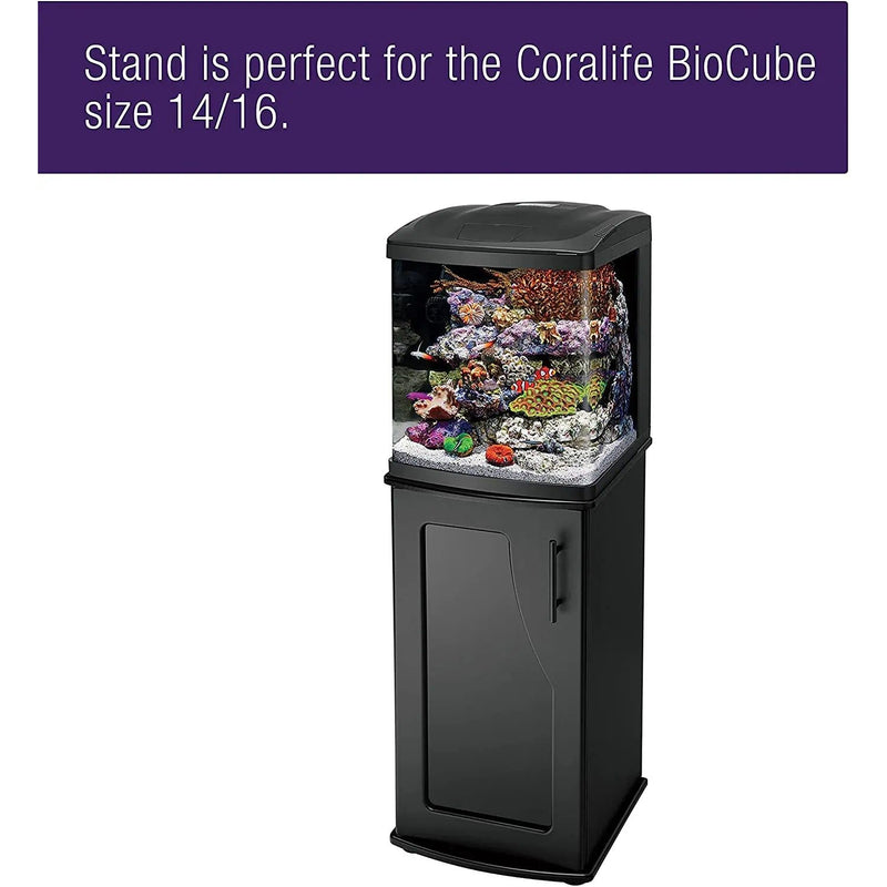 Coralife LED Biocube Aquarium Size 16 & Fish Tank Stand 14/16 Coralife