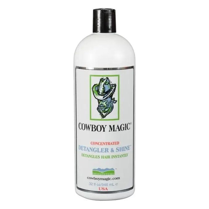 Cowboy Magic Detangler and Shine Concentrate 32 oz. for Dogs Humans & Horses Cowboy Magic