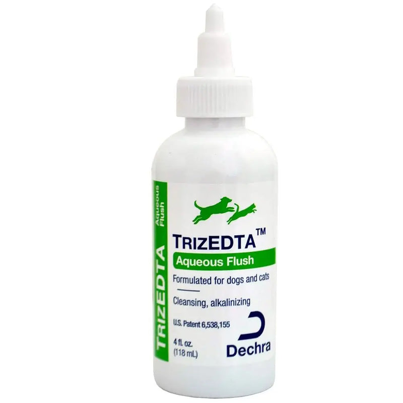 Dechra TrizEDTA Aqueous Ear Flush Cleanzing & Alkalinizing For Dogs & Cats 4 oz. Dechra