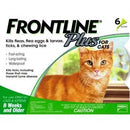 Frontline Plus Cats All Sizes 6-Pack 6 Month Supply Merial