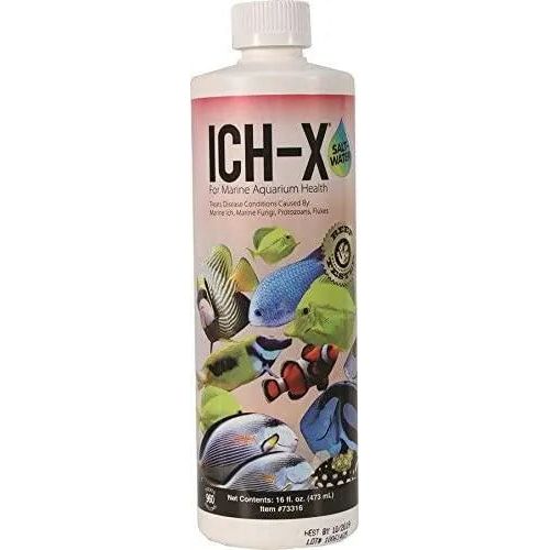 Hikari Ich-X Salt Water for Aquarium 16 oz. Hikari