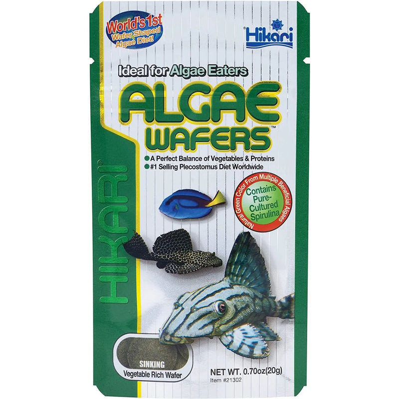 Hikari Tropical Algae Wafers Ideal for Algae Eaters 0.70 oz. Hikari