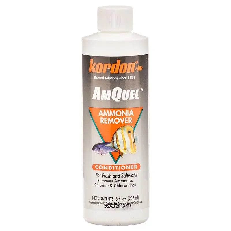 Kordon Amquel Removes Ammonia Detoxifier Conditioner 8 oz. Kordon