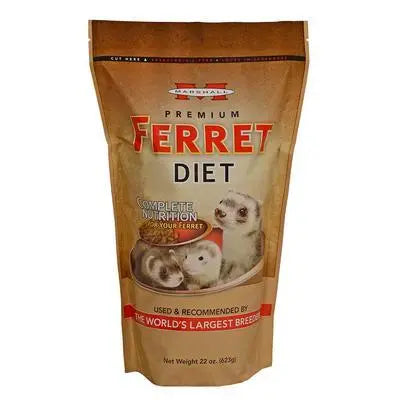Marshall Pet Products Premium Ferret Diet 22 oz. Marshall Pet Products