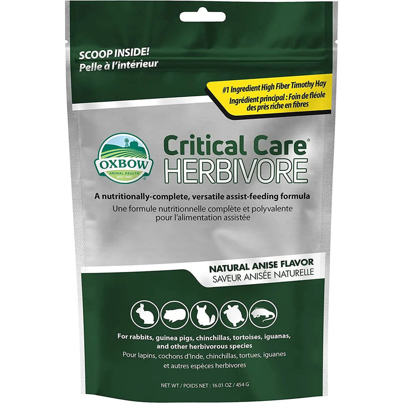Oxbow Critical Care Premium Recovery Anise Formula 454g Oxbow