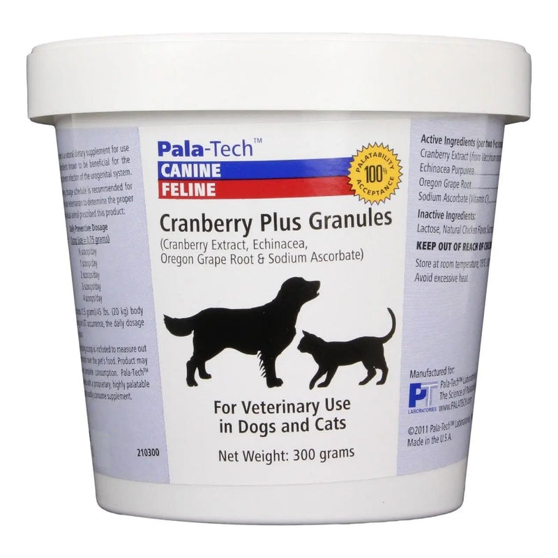 Pala-Tech Cranberry Plus Granules Supplement Urinary Tract 300gm Pala-Tech