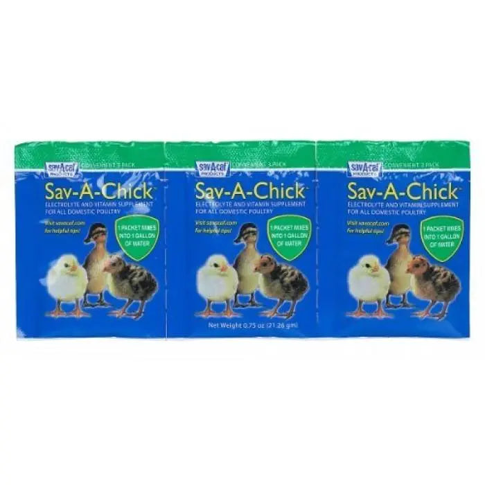 Sav-A-Chick Poultry Vitamins & Electrolytes Bird Supplement 3CT Sav-A-Caf