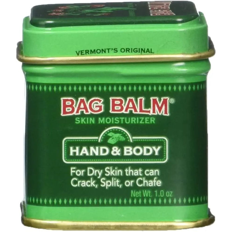 Vermont's Original Bag Balm Tin Utter Ointment 1 oz. Great For Humans Too Big Balm