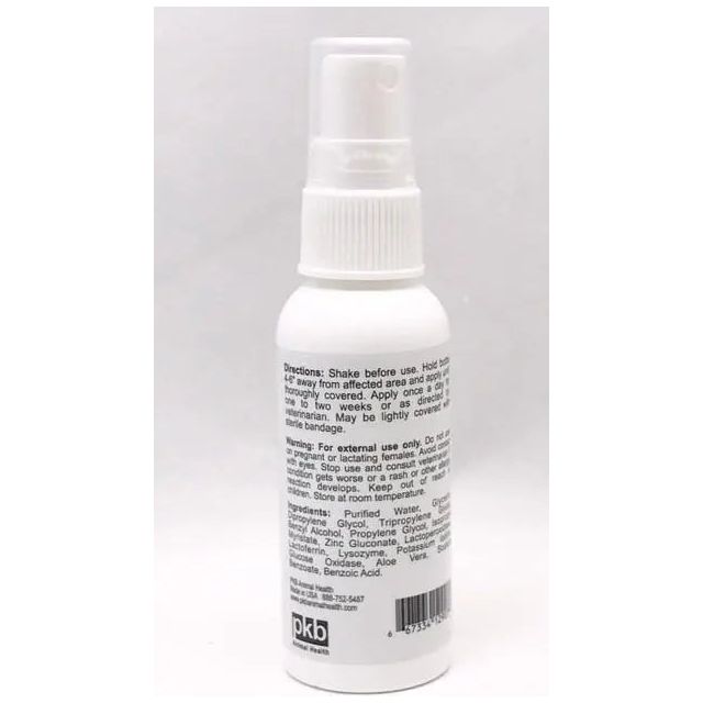 ZYMOX Topical Pet Skin Spray Hydrocortisone Free 2 oz. ZYMOX