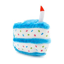 Zippy Paws Dog Plush Squeaker Toy Birthday Sprinkle Cake Blue Zippy Paws