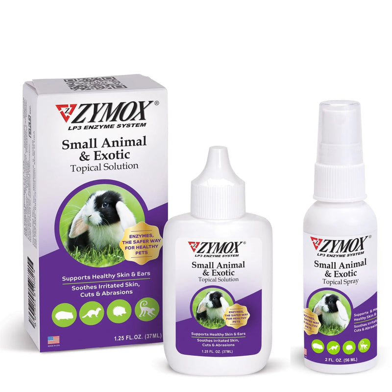 Zymox Small Animal & Exotic Topical Spray 2oz. ZYMOX