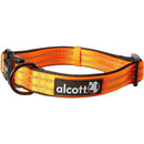 Alcott Essential Adventure Dog Collar, Neon Orange, Large Alcott
