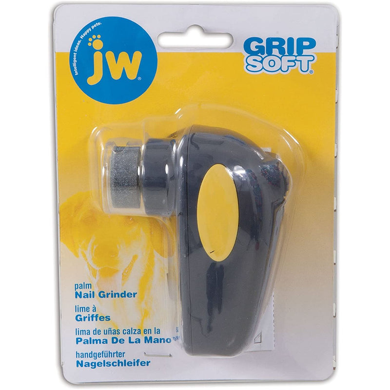 JW GripSoft Palm Nail Grinder for Dogs MD JW Pet Company