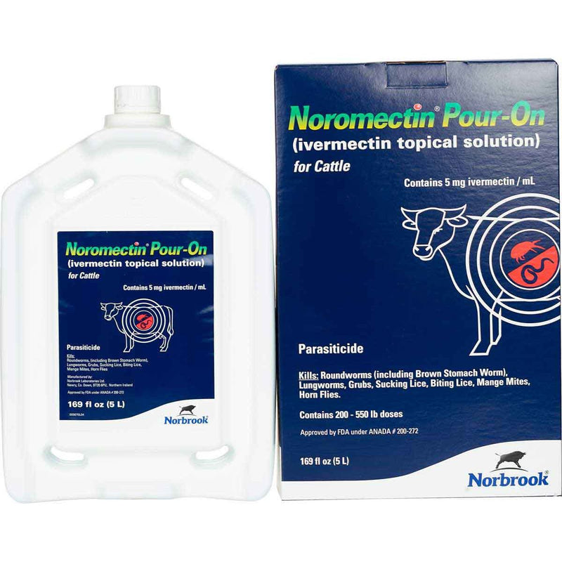 Norbrook Noromectin Ivermectin Pour On 5L Norbrook